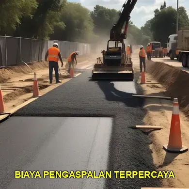 biaya pengaspalan terpercaya